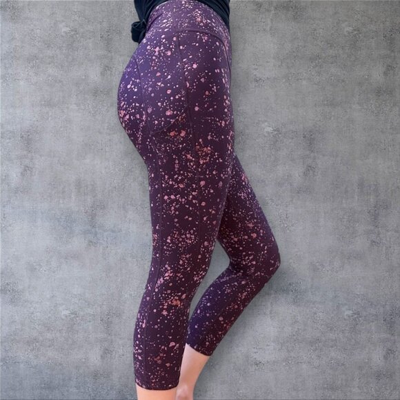 Athleta Ultimate Splash Pocket Splat Carpi Active Pants Midrise Sz XS Womens - Picture 2 of 10